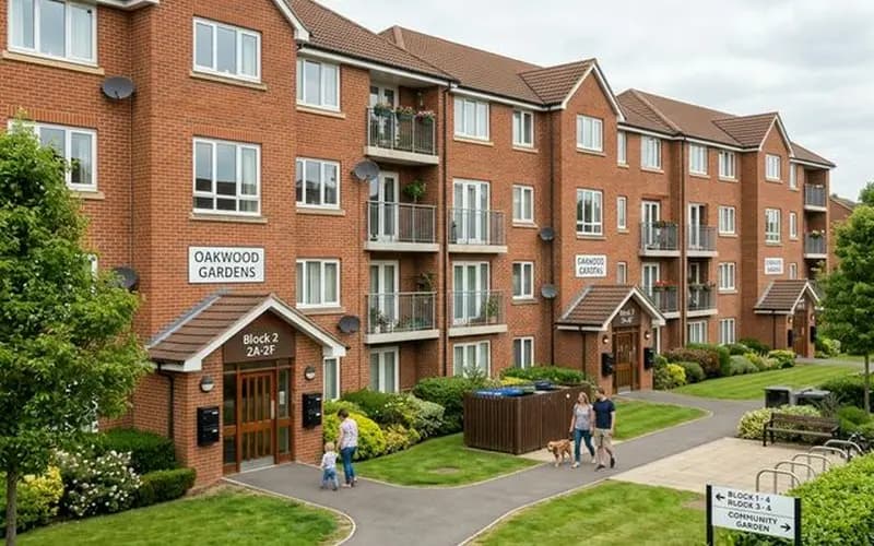 Fire door inspection for housing associations — well-maintained UK social housing