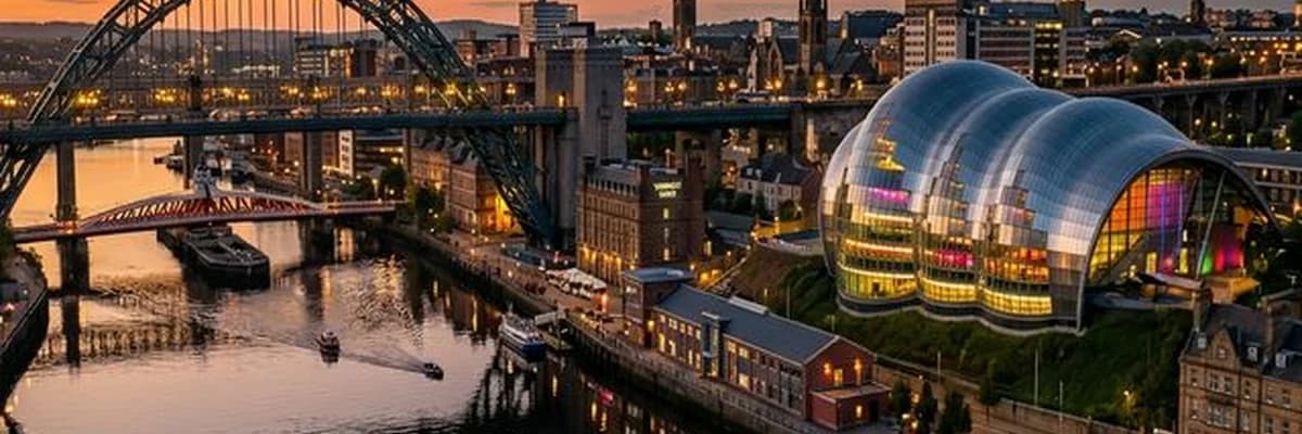 Fire door inspection services in North East England — Newcastle Tyne Bridge