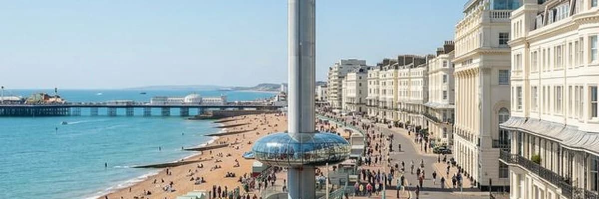 Fire door inspection services in South East England — Brighton seafront