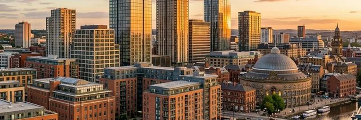 Fire door inspection services in Yorkshire — Leeds city skyline