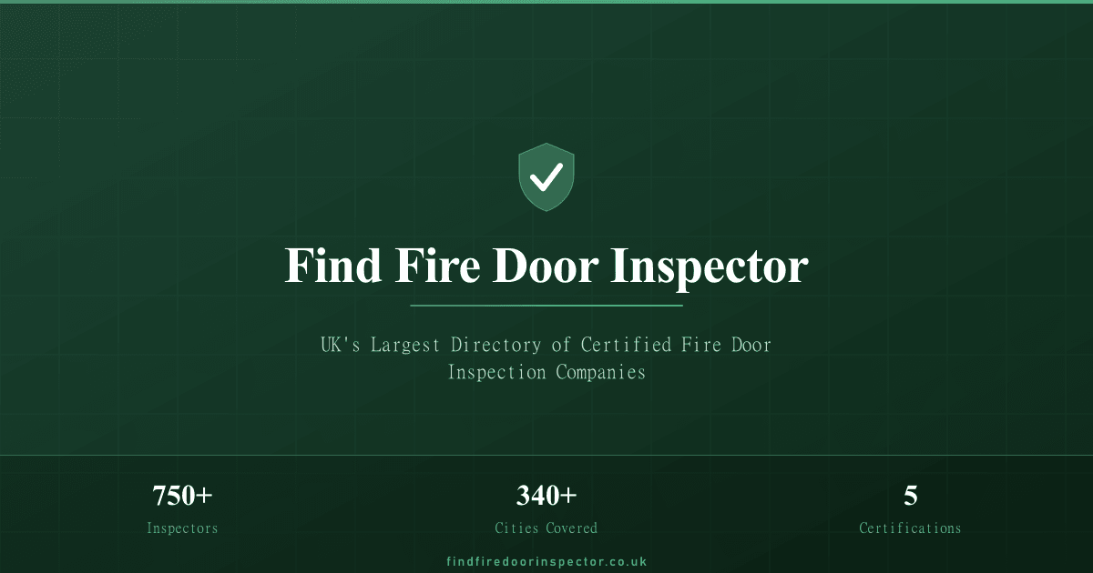 Fire Door Inspection Checklist — What Gets Checked